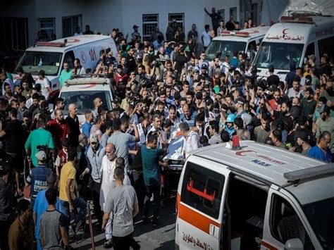 Hospitals in the Gaza Strip at a breaking point, warns WHO.